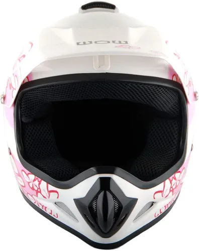 Miniatura 6 de Martian Casco de Motocross para Jóvenes Niños ATV Dirt Bike BMX MX Casco + Gafas + Guante Negro MG Youth Paquete: Spider Negro