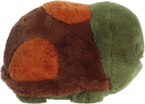 Miniatura 3 de Aurora Adorable Spudsters Tony Turtle Animal de peluche – Abrazos reconfortantes – Compañeros juguetones – Verde 10 pulgadas