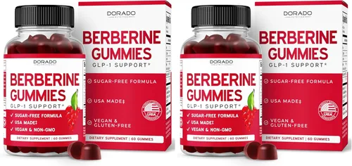 Miniatura 9 de Gomitas de berberina con canela de Ceilán (1.200 mg) Suplemento de berberina de Ceilán y canela de Ceilán sin azúcar prémium para adultos, probado