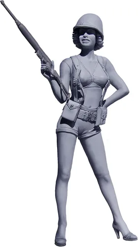 Miniatura 2 de Master Box Models "Alice" U.S. Army - Kit de serie Pin-Up #3 (escala 1:24)