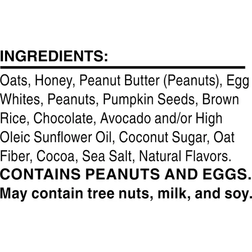 Miniatura 3 de RXBAR - Barras de mantequilla de nuez y avena con proteína, snacks de proteínas, mantequilla de maní y chocolate oscuro (6 cajas, 30 barras)