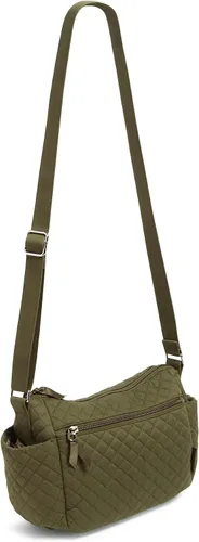 Miniatura 2 de Vera Bradley Bolso cruzado de algodón para mujer