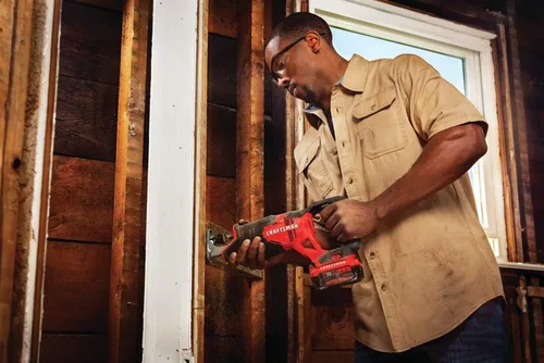 Miniatura 5 de CRAFTSMAN V20 - Kit de sierra recíproca inalámbrica, 3000 RPM, 14.5 pulgadas, batería y cargador incluidos (CMCS300M1)