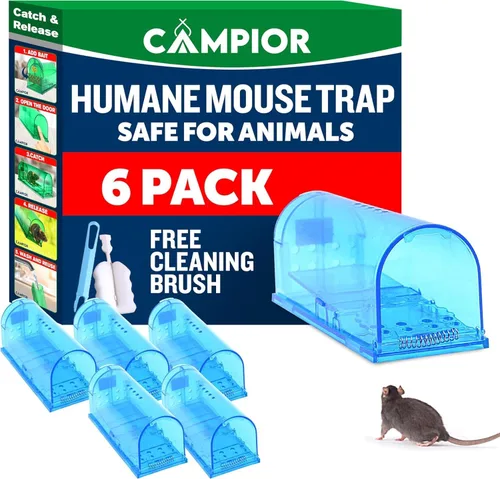 Miniatura 15 de Campior Trampa Humana para Ratones para Casa – Grande, Trampas para Ratones Sin Matar para Interiores para el Hogar, Trampa para Ratas y Ratones