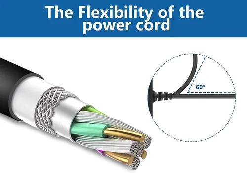 Miniatura 3 de Cable adaptador de corriente de repuesto Intex 28620ep compatible con Intex 28620 28620E 28620EP CL1704 12269 Cable de carga portátil al vacío