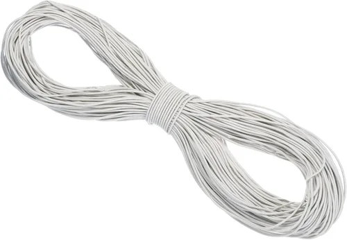 Miniatura 76 de PATIKIL Cuerda elástica elástica de 109 yardas (328.1 ft), cuerda elástica pesada de 0.059 in, albaricoque para manualidades, correas de gancho