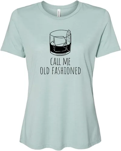 Miniatura 19 de Cute Women's Screen Printed Crew Neck Tee, Shirts With Sayings, Dusty Blue or Olive