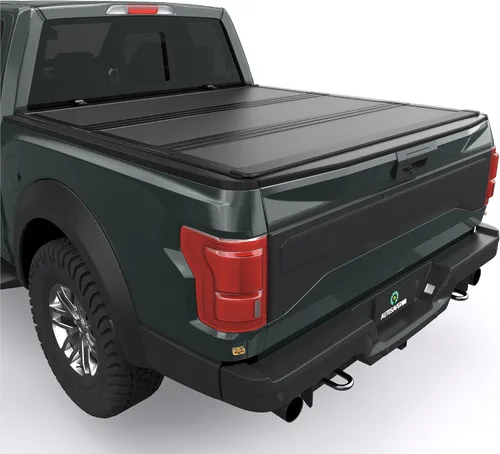 Miniatura 20 de AUTOSAVER88 Cubierta Tonneau suave de cuatro pliegues para caja de camioneta compatible con Ford F-150 F150 2015-2026 (excepto serie Raptor) caja