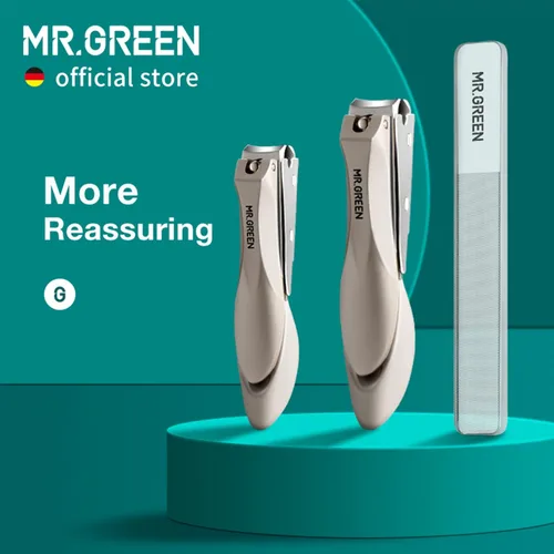 Miniatura 2 de MR.GREEN Cortaúñas de seguridad para bebés, cortaúñas para el cuidado de uñas, cortador de uñas para recién nacidos, herramientas de manicura