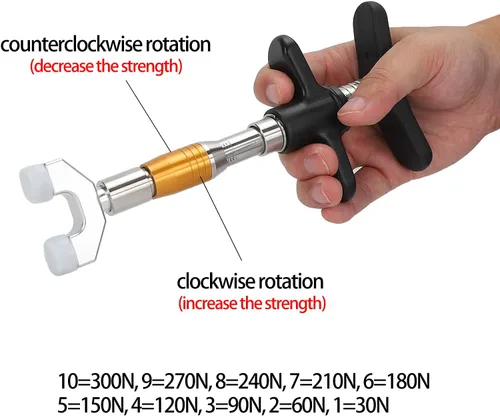 Miniatura 2 de HURRISE Herramienta manual de corrección de ajuste quiropráctico para masaje de espalda de columna vertebral, ajustador de herramienta de ajuste