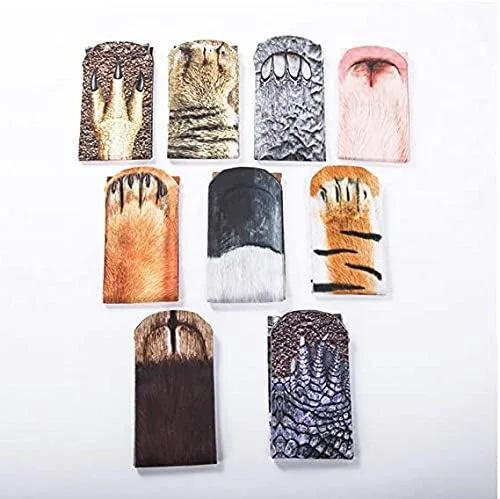 Miniatura 6 de Calcetines con diseño de pata de animal, divertidos regalos de Navidad, para adultos, hombres, mujeres, adolescentes, niños, regalos de broma