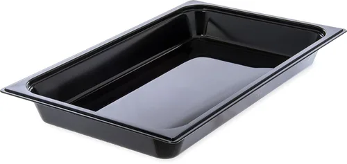 Miniatura 13 de Carlisle FoodService Products Bandeja de alimentos de alta temperatura, contenedor de almacenamiento de alimentos de tamaño 1/3 para servir