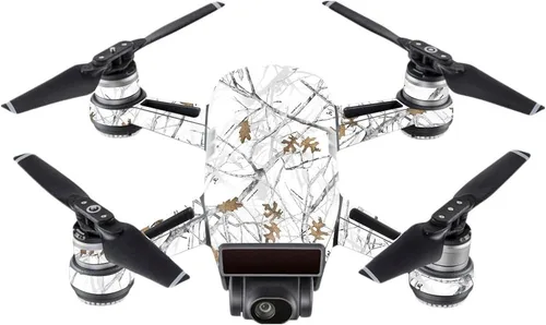 Miniatura 7 de MightySkins Skin compatible con DJI Spark Mini - Camuflaje rojo Funda protectora de vinilo duradera y única Fácil de aplicar, quitar y cambiar