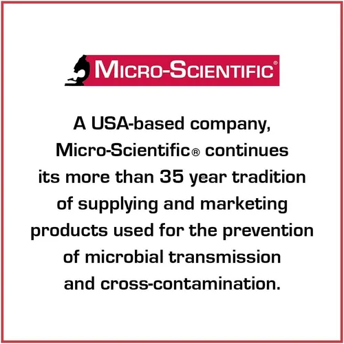 Miniatura 9 de Micro-Scientific Opti-Cide3 Paños desinfectantes, para limpiar superficies, para el cuidado de la salud.