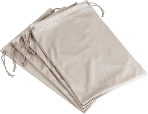 Miniatura 8 de PATIKIL Bolsa de gafas de esquí, funda de microfibra para gafas de nieve, funda de almacenamiento suave, bolsa con cordón