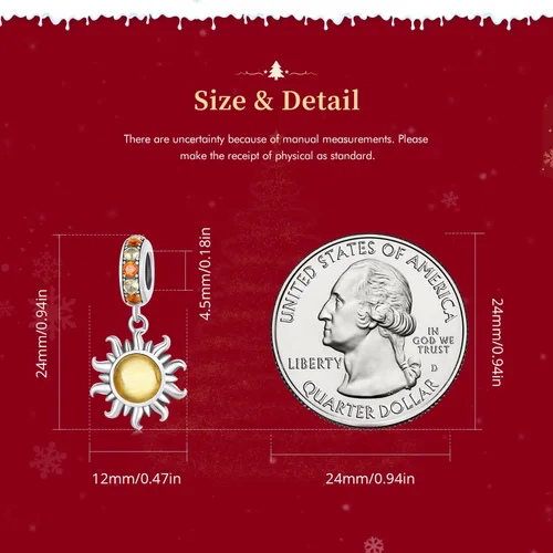 Miniatura 4 de VOROCO Atrapasueños con diseño de estrella de café y luna para pulsera de plata de ley 925 y cuentas para pulsera y collar, joyería de bricolaje