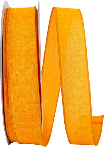 Miniatura 9 de Cinta Reliant Ribbon 92573W-031-09K para borde con alambre Everyday Linen Value, 1-1/2 pulgadas x 50 yardas, color negro