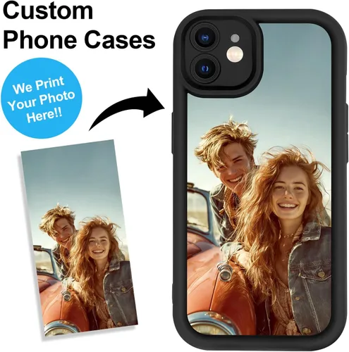 Miniatura 2 de Funda con foto personalizada para iPhone 11, diseña tu propia imagen personalizada, regalo personalizable para cumpleaños, amigos, familia, funda