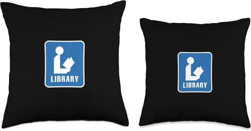 Miniatura 3 de Reading Book Library Bookstore Non Fiction Quiet Privacy Fun Throw Pillow
