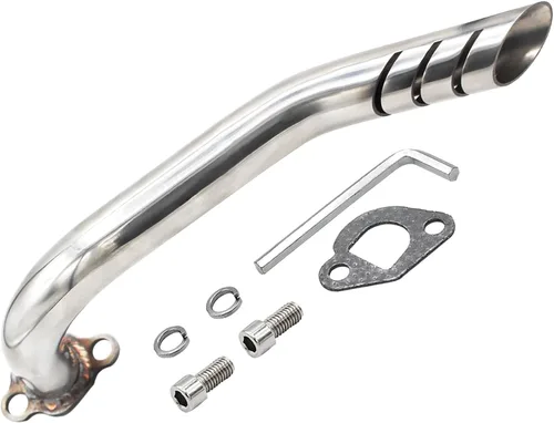 Miniatura 9 de Kit de tubo de escape de cabecera para Coleman CT200u CT200u-ex BT200X KT196 196cc 6.5hp, para motor no hemi Predator 212cc Baja Warrior MB200 GX160