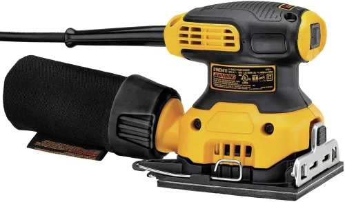 Miniatura 7 de DeWalt DWE6411K - Set de lijadora de mano, hoja 1/4