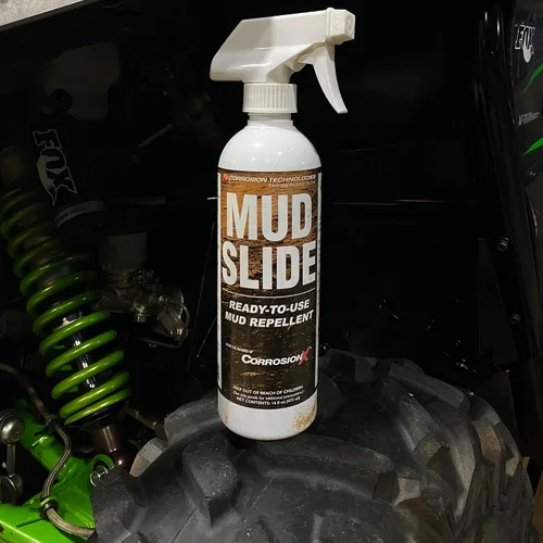 Miniatura 4 de Corrosion Technologies Mud Slide Spray repelente de lodo listo para usar para corredores de barro, todoterreno, ATV y UTV