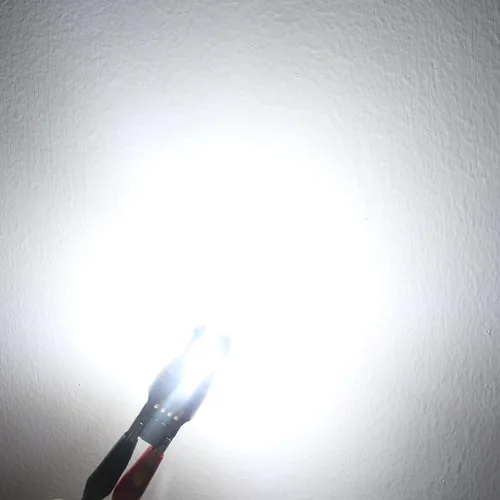 Miniatura 5 de Alla Lighting Bombillas LED miniatura Ba15S Base 7506 1156 de 12 V, blanco xenón 6000 K, señal súper brillante, marcha atrás de respaldo, freno