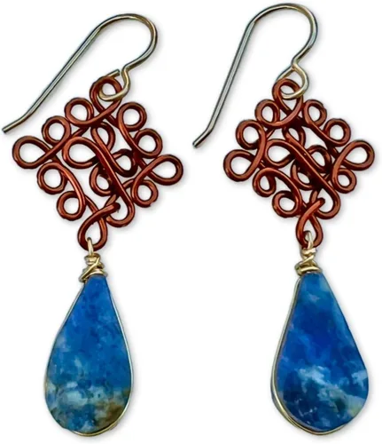 Miniatura 41 de Rumi Sumaq Joyería de Metal Tejida a Mano para Mujeres y Adolescentes – Aretes, Collares y Conjuntos de Plata de Ley y Oro de 14 Quilates