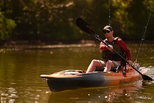 Miniatura 7 de Old Town Sportsman BigWater 132 Solo Sit-on-Top Fishing Paddle Kayak, 13 ft 2.04 in Camuflaje Ember