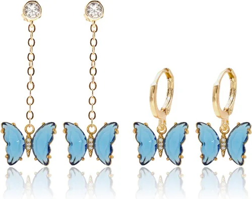 Miniatura 3 de Dijes de latón chapados en oro de circonita de cristal para hacer joyas, pulseras, collares, aretes, colgantes, suministros de manualidades