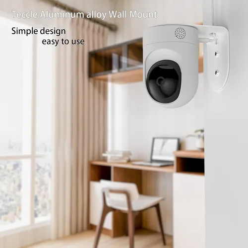 Miniatura 4 de Soporte de pared de metal para Eufy Security Indoor Cam E220 y Eufy P24, proporciona mejores ángulos de visión