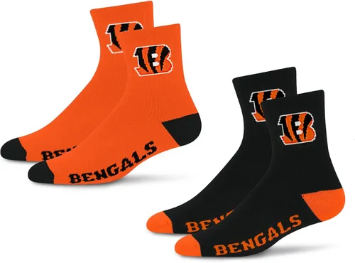Miniatura 4 de For Bare Feet Calcetines quarter NFL unisex para adultos