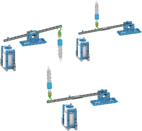 Miniatura 14 de Thames & Kosmos Kit de Experimentación Científica y Construcción de Modelos de Máquinas Simples, Introducción a la Física Mecánica, Construye 26