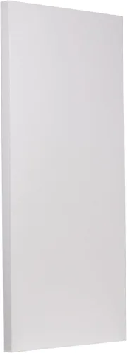 Panel acústico absorbente de sonido con tela Sona, NRC 1.0, clasificación contra incendios, 24 "x 48" x 2 " (nieve)