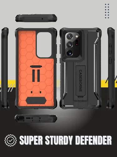 Miniatura 8 de CaseBorne V - Funda protectora para Samsung Galaxy S23 Ultra 5G (anteriormente ArmadilloTek), [tecnología de protección definitiva] Funda protectora