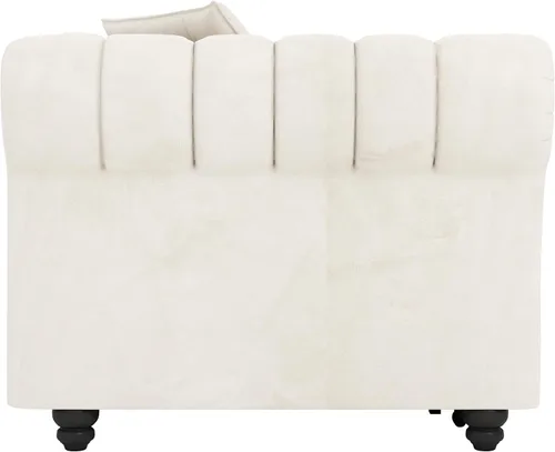 Miniatura 8 de Eafurn Sofá de dos plazas Chesterfield de gran tamaño 3 en 1, sofá cama convertible extraíble tamaño King con otomana movible y ribete de cabeza