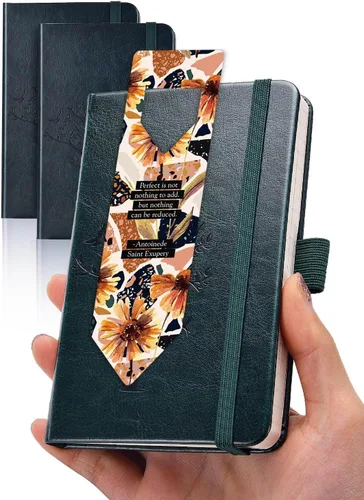 Miniatura 13 de AISBUGUR Cuaderno de bolsillo, cuaderno pequeño, paquete de 2 unidades en total de 320 páginas, cuaderno de bolsillo de 3.7 x 5.7 pulgadas
