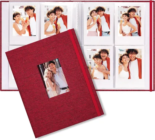 Miniatura 16 de Vienrose Mini álbum de fotos Polaroid 208 fotos de 2 x 3 pulgadas para Fujifilm Instax Mini 7s 8 9 11 25 26 40 50s 90 Evo Z2300 cámara instantánea