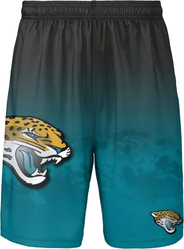 Miniatura 9 de FOCO Mens NFL Football Team Logo Gradient Big Logo Training Shorts Color del