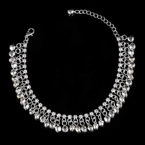 Miniatura 3 de Lvla Gan Pulseras de tobillo de oro para mujer, tobilleras de playa bohemias con colgante