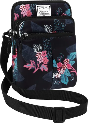 Miniatura 7 de Kamo Bolso Multifuncional para Teléfono de Un Solo Hombro, Bolso de Cintura para Teléfono, Bolso Diagonal Cruzado, Estuche para Teléfono Inteligente