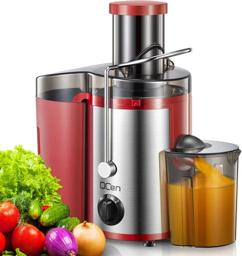 Miniatura 25 de Máquina exprimidora, extractor centrífugo de 800 W con boca ancha de 3 pulgadas, canal de alimentación para frutas y verduras, fácil de limpiar