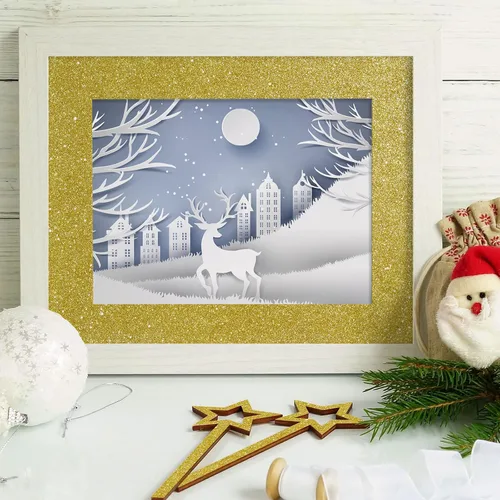 Miniatura 6 de CHIHUT Papel adhesivo Gold Sparkle de 15.7 x 100 pulgadas, papel tapiz con purpurina dorada, autoadhesivo, extraíble, papel de pared dorado, papel