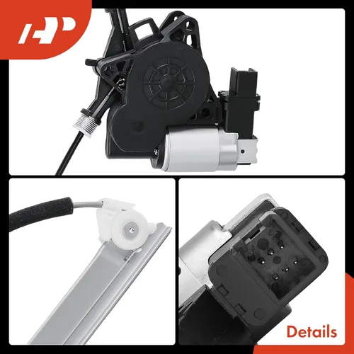 Miniatura 8 de A-Premium Elevalunas eléctrico con motor compatible con Mazda CX-7 2007-2012 Delantero izquierdo