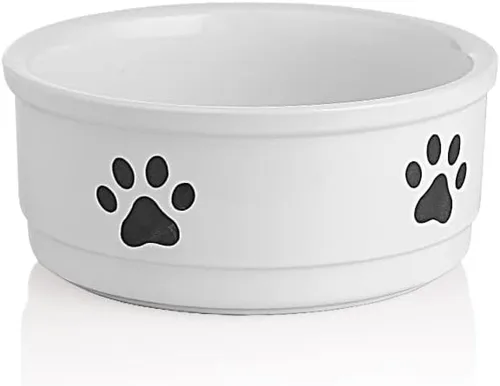 Miniatura 29 de Sweejar Cuencos de Cerámica para Perros, Plato de Comida para Perros Pequeños y Gatos, Cuenco de Porcelana Resistente para Mascotas para Comida