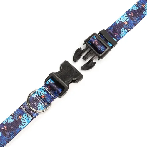Miniatura 155 de Mercano Collar ajustable para perro, patrones de diseño especial, nailon suave, cómodo y resistente, collar para mascotas para perros pequeños