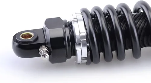 Miniatura 5 de Motocicleta 15.945 in 15.9" Amortiguador de aire suspensión trasera universal 0.394 in 400lbs Ajuste para ATV Go Kart Quad Dirt Sport Bikes Kawasaki