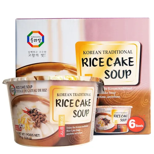 Miniatura 13 de Surasang Korean Tteokbokki Cup - Comida callejera coreana, salsa clásica dulce y picante, comida instantánea de microondas de 2 minutos, pasteles