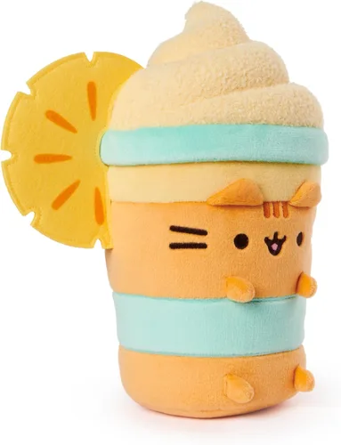 Miniatura 2 de GUND Pusheen Piña Flotador de peluche, gato de peluche para edades de 8 años en adelante, naranja, 9.5 pulgadas