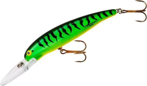 Miniatura 70 de Bomber Señuelos Long A Slender Minnow Jerbait Señuelo de Pesca a rayas (Baby Striper)